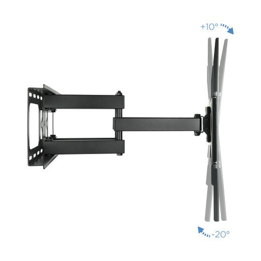 TooQ SOPORTE GIRATORIO E INCLINABLE PARA MONITOR / TV LCD, PLASMA DE 37-70, NEGRO