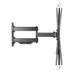 TooQ SOPORTE GIRATORIO E INCLINABLE PARA MONITOR / TV LCD, PLASMA DE 37-70, NEGRO