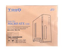 TooQ TQC-3006DU3C carcasa de ordenador Escritorio Negro 500 W