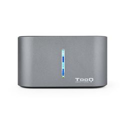 TooQ TQDS-805G base de connexió per a disc dur USB 3.2 Gen 1 (3.1 Gen 1) Type-B Alumini