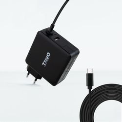 TooQ TQLC-USBC65PD adaptador i inversor de corrent Interior 65 W Negre