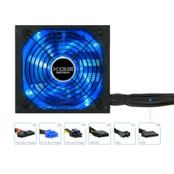 TooQ TQXGEII-700SAP unidad de fuente de alimentación 700 W 20+4 pin ATX ATX Negro