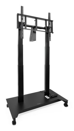 TooQ UROS Suport de sòl amb rodes amb regulació elèctrica d'alçada i inclinació