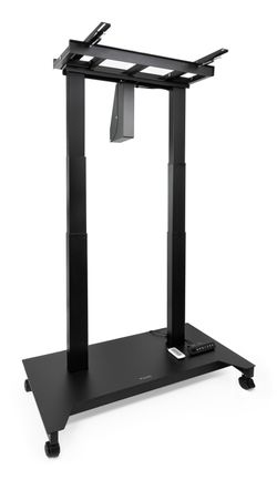 TooQ UROS Suport de sòl amb rodes amb regulació elèctrica d'alçada i inclinació