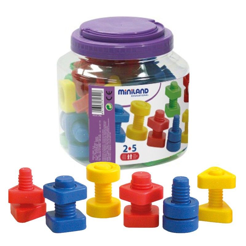 Tornillos y tuercas 48 und.