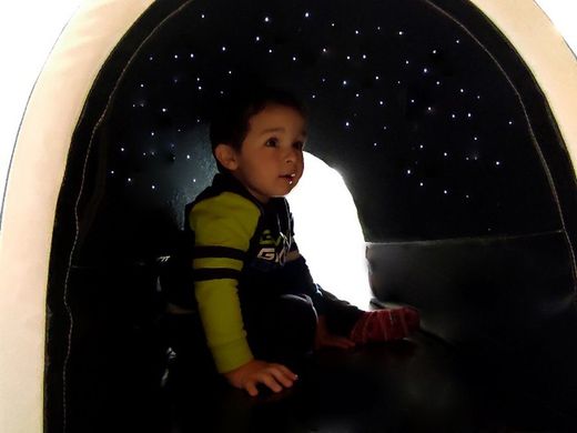 Túnel estrelles de llum