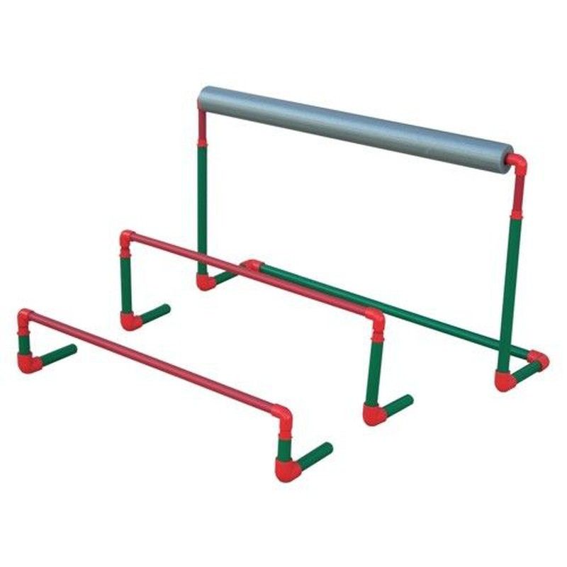 Vallas de salto regulable 15 a 20 cm.