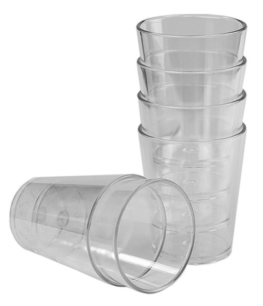 Vaso de ABS: Transparente