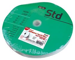 Velcro adhesiu tèxtil: rotllo 25 m. (femella/ris)