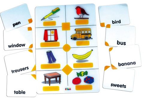 Vocabulary Bingo Traslúcido