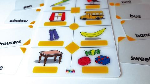 Vocabulary Bingo Traslúcid